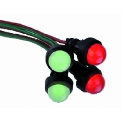 Lampe de signalisation LED D=10MM VERT 230 AC LS LED 10 G 230