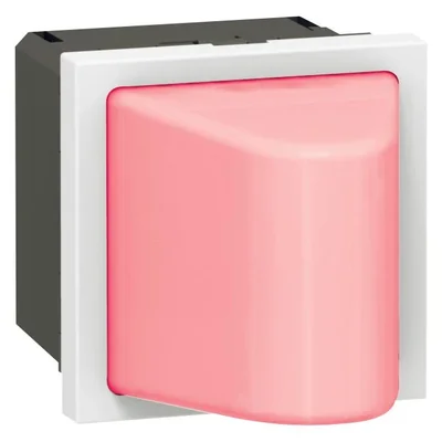 Lampe de signalisation triangulaire MOSAIC - 2 modules ROUGE