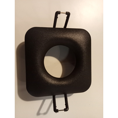 Lampe encastrée Lucia Square noir