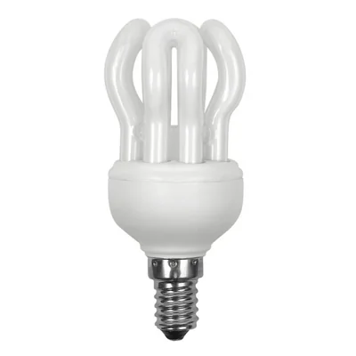 Lampe fluocompacte intégrée 11W E14 230V 550lm WW