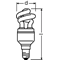 Lampe fluocompacte intégrée 5W E14 230V 250lm WW
