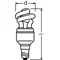 Lampe fluocompacte intégrée 5W E14 230V 250lm WW