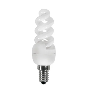 Lampe fluocompacte intégrée ETU-MSS 7W E14 230V 310lm WW