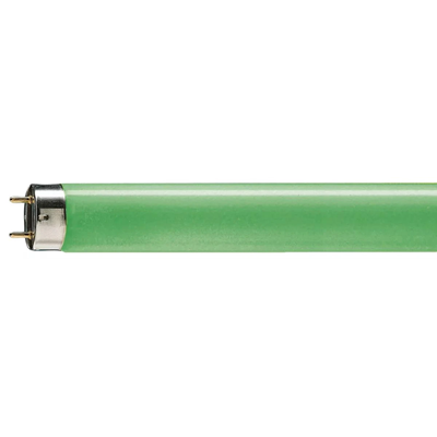 Lampe fluorescente linéaire 18W, 1800lm, verte