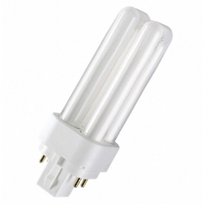 Lampe fluorescente non intégrée Dulux D/E 13W G24q-1 900lm NW