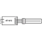 Lampe fluorescente non intégrée Dulux D/E 13W G24q-1 900lm WW
