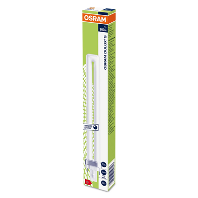 Lampe fluorescente non intégrée Dulux S 11W G23 900lm NW