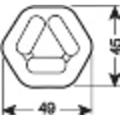Lampe fluorescente non intégrée Dulux T/E 32W GX24q-3 2400lm WW