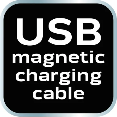 Lampe frontale rechargeable 600 lm, chargement magnétique USB, LED CREE XPG3
