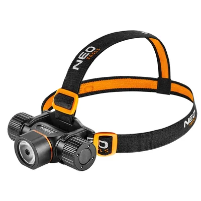 Lampe frontale rechargeable/alimentée par batterie USB, LED CREE XHP50.2, 2000 lm