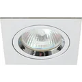 Lampe halogène encastrée chromée