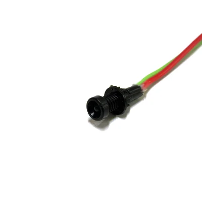 Lampe LED avec couvercle 3mm 12-24V vert