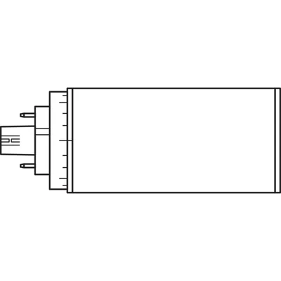 Lampe LED DULUX T/E18 HF V 7W 830 GX24Q-2 LEDV LEDVANCE