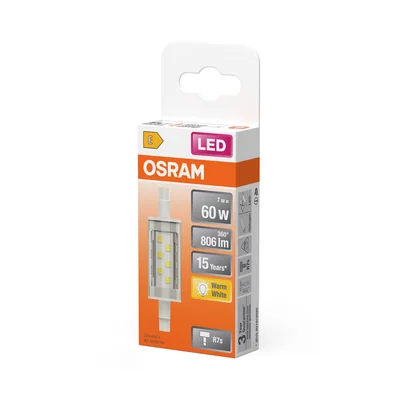 Lampe LED LINE 78 CL 60 non-dimmable 6W 827 R7S