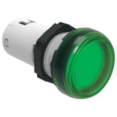 Lampe LED monobloc LPMLB3, verte, 24 V CA/CC