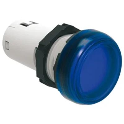 Lampe LED monobloc LPMLE6, bleue, 120 V CA