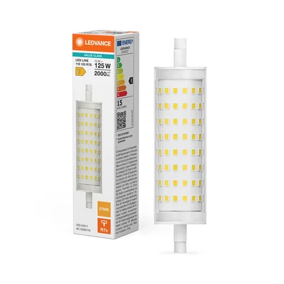 Lampe LED PERFORMANCE CLASS SPECIAL LINE 118 CL 125 non-dimmable 15W/827 R7S LEDVANCE