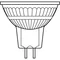 Lampe LED PERFORMANCE CLASS Spot MR16 GL 35 DIM 5W/940 GU5.3 LEDVANCE