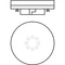 Lampe LED STAR spot non dimmable GX53 plastique 40 4,9 W/840 GX53