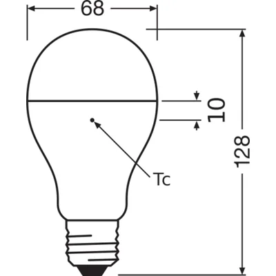 Lampe LED VALUE CLASSIC A 150 W 19 W/2700 K E27