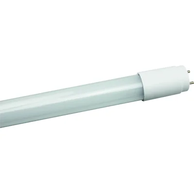 Lampe linéaire LED T8 18W 230V 4000K G13 25000h verre mat