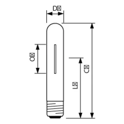 Lampe sodium 250W, 33300lm, E40