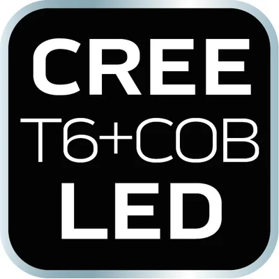 Lampe torche rechargeable USB 2-en-1 à LED CREE T6 de 800 lm