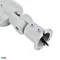 Lampione stradale a LED JAZMIN 150W 4000K 20250LM IP65 Grigio chiaro crepuscolo