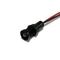 Lampka diodowa klosz 5mm 12-24V biały