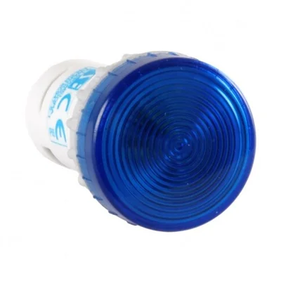 Lampka kompaktowa 230V IP65 niebieska
