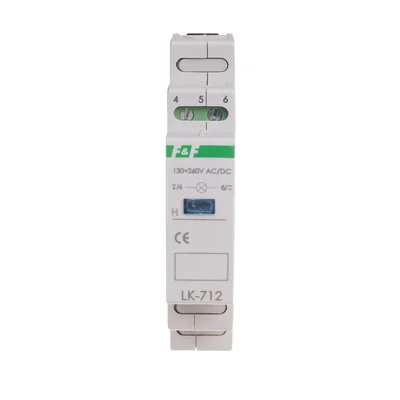 Lampka kontrolna zasilania - jednofazowa LK-712 B 130-260V