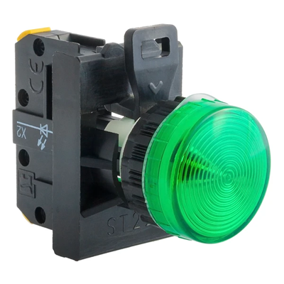 Lampka sygnalizacyjna 22mm czerwona 230V AC LED