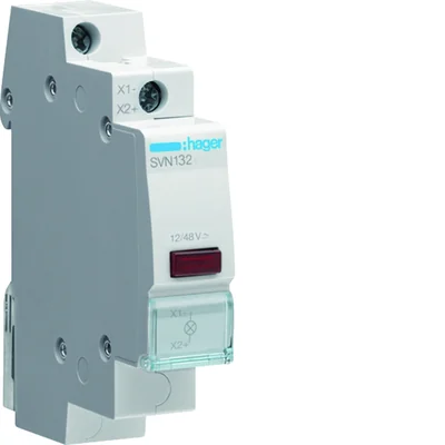 Lampka sygnalizacyjna czerwona 12/48V AC