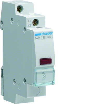 Lampka sygnalizacyjna czerwona 230V AC