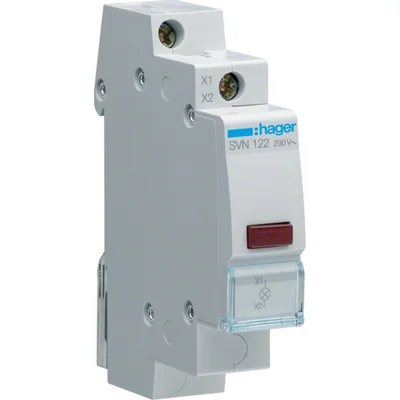 Lampka sygnalizacyjna czerwona 230V AC