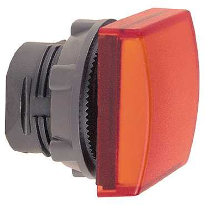 Lampka sygnalizacyjna Ø22 czerwona LED kwadratowa plastikowa