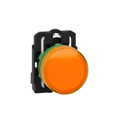 Lampka sygnalizacyjna pomarańczowa LED 24V plastikowa typowa