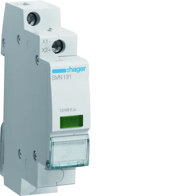 Lampka sygnalizacyjna zielona 12/48V AC