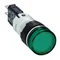 Lampka sygnalizacyjna zielona LED 12...24V okrągły