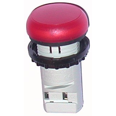 Lampka sygnalizacyjna,kompaktowa płaska, czerwona, M22-LC-R