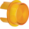 Lampshade for E10 traffic light, transparent yellow