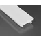 Lampshade for LED TEN profile, push-in, 202cm, PC, Milky