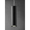 Lan GU10 hanging lamp black mat
