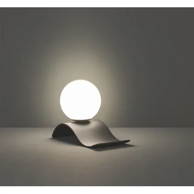 LARA Lampada da tavolo E14 IP20 bianco e nero