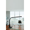 LAROA Schwarze Klemmlampe