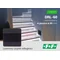 Laser distance sensor DRL-60-12-9 Black, for ø60 box, motion sensor for lighting control on stairs and corridors