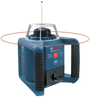 Laser rotatif GRL 300 HV + LR1 + RC1 + WM4 + Étui + TP