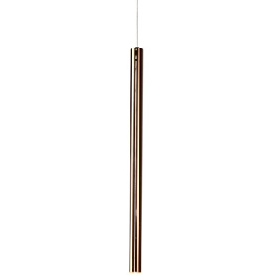 Laser Single copper pendant lamp