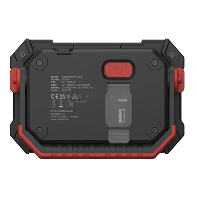 Latarka LED 700/1400/2800lm 6,6Ah