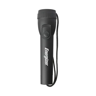 Latarka Plastic LED 2AA czarna